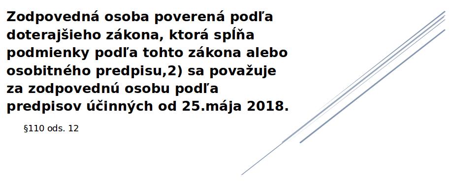 Zodpovedná osoba GDPR eshop